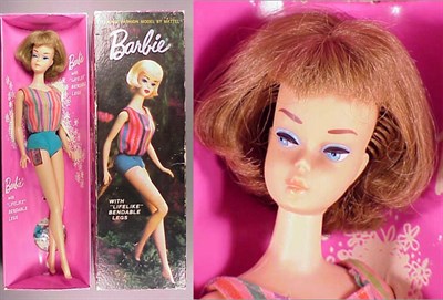 Lot 76 - Ash Blond American Girl Barbie Longer hair...