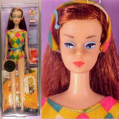Lot 266 - Ruby Red/Midnight Color Magic Barbie Booklet...