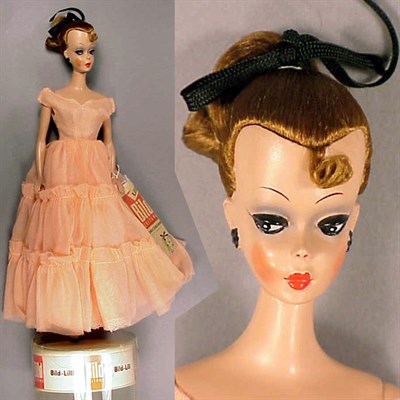 Lot 115 - Redhead 11 1/2 Inch Bild-Lilli Hair in...