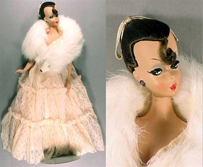 Lot 117 - Brunette 11 1/2 Inch Bild-Lilli Hair in...