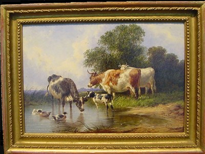 Lot 110 - John Frederick Herring, Sr., (collab. with...