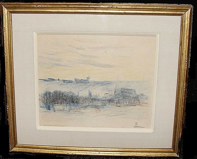 Lot 40 - Maximilien Luce French, 1858-1941 COUNTRY...