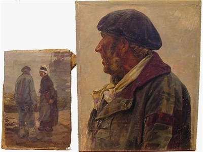 Lot 32 - Achille Granchi-Taylor French, 1857-1921 OLD...