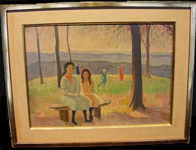 Lot 44 - Walter Pach American, 1883-1958 CHILDREN AT...
