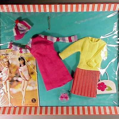 Lot 215 - Japanese Barbie Outfit 1967, #21002616, shift...