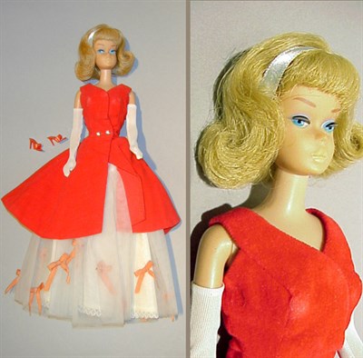 Lot 242 - Ash Blonde Side Part American Girl Buttery...