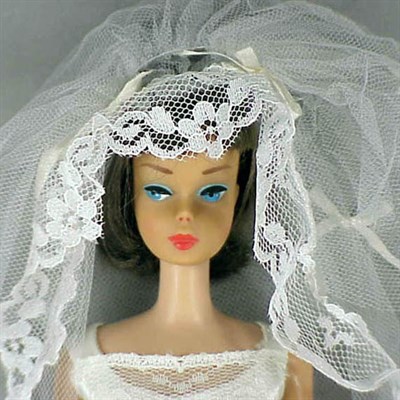 Lot 247 - Brunette American Girl Barbie Geranium lips,...