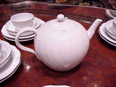 Lot 490A - KPM Porcelain Partial Tea Set Approximately...