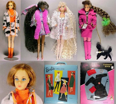 Lot 261 - Miscellaneous Group of Barbies, Outfits and...