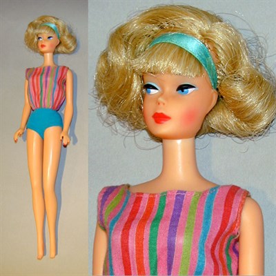 Lot 79 - Japanese Light Ash Blonde Side Part Barbie In...