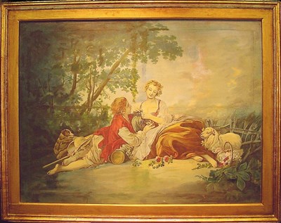 Lot 28 - Continental School 20th Century YOUNG LOVERS...