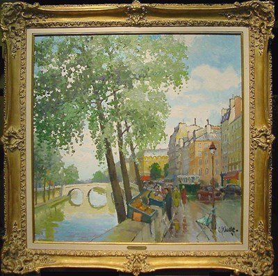 Lot 203 - Constantin Kluge French, b. 1912 LE QUAI DES...