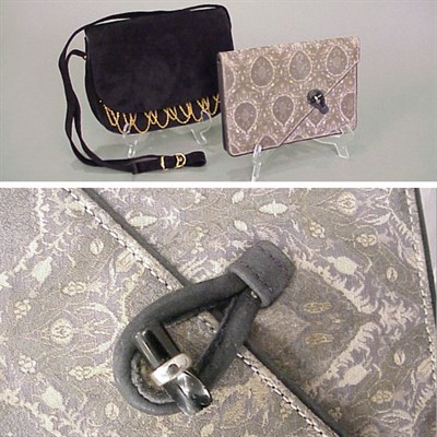 Lot 483 - Two Cartier Evening Bags The first an envelope...