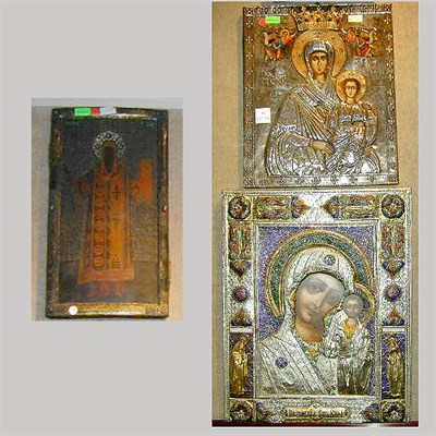 Lot 536 - Group of Three Continental Icons