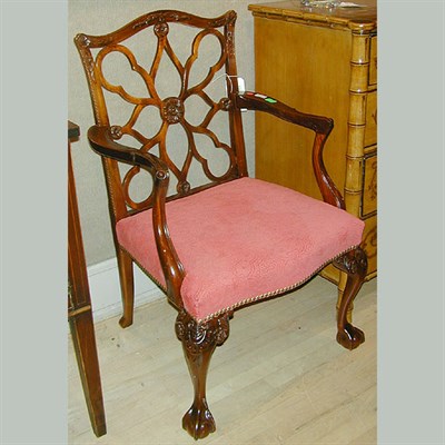 Lot 394 - Set of Twelve George III Style Mahogany Dining...