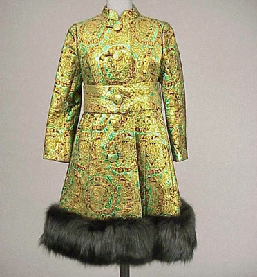 Lot 621 - Norell Brocade Evening Coat American, circa...
