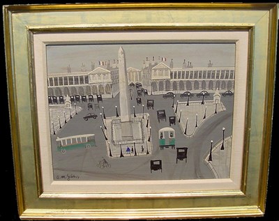 Lot 33 - A.M. Guerin French, 20th century PLACE DE LA...