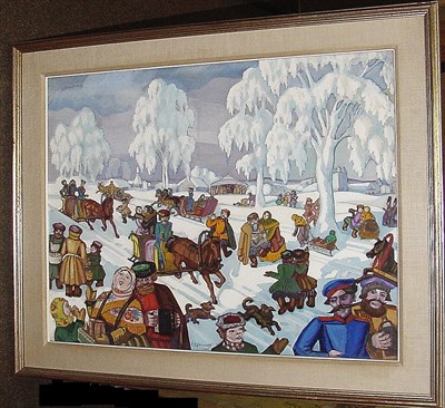 Lot 175 - Serge Yurievich Soudeikine Russian, 1883-1946...