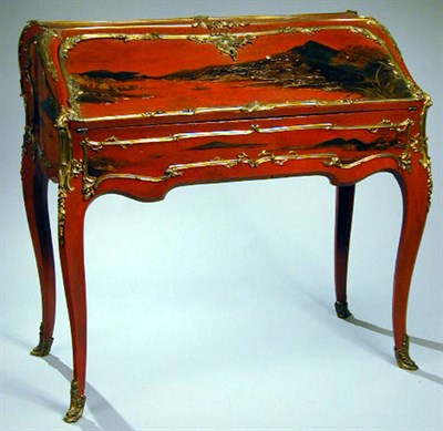 Lot 531 - Louis XVI Style Gilt-Bronze Mounted Lacquer...