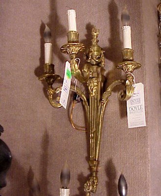 Lot 541 - Pair of Louis XVI Style Gilt-Bronze...