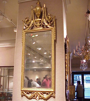 Lot 477 - Italian Neoclassical Style Gilt Carved Wood...