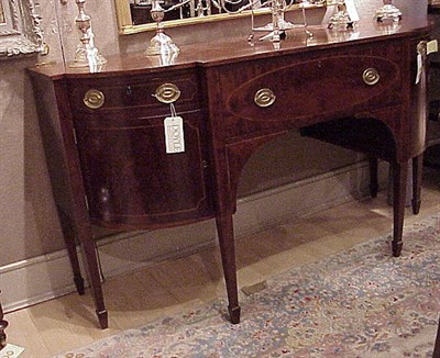 Lot 364 - George III Style Inlaid Mahogany Sideboard