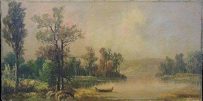 Lot 61 - William Merritt Post American, 1856-1935...