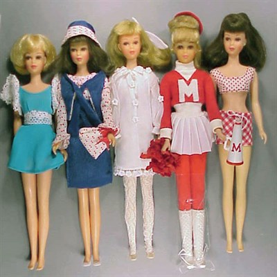 Lot 88 - Group of Five Francies in Various Outfits...