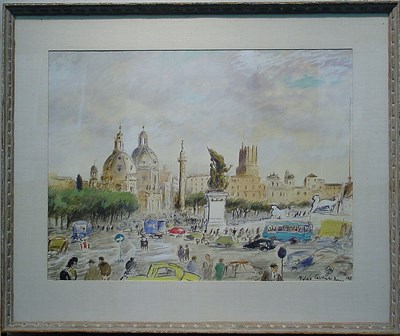Lot 195 - Michele Cascella Italian, 1892-1989 ROME...