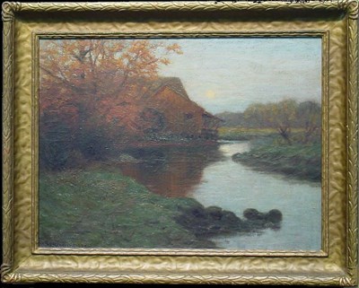 Lot 14 - William Merritt Post 1856-1935 OLD MILL Signed...