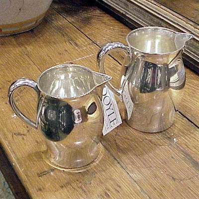 Lot 458 - Two Sterling Silver Water Pitchers Total...