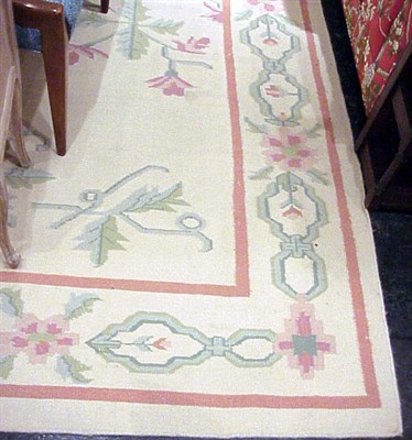 Lot 806 - Dhurrie Carpet Approximately 13 feet 6 inches...