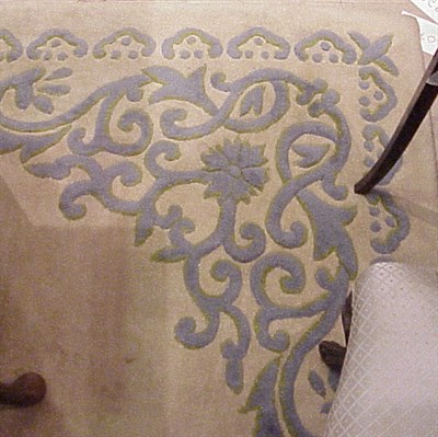 Lot 810 - Hooked Carpet Approximately 11 feet 2 inches x...