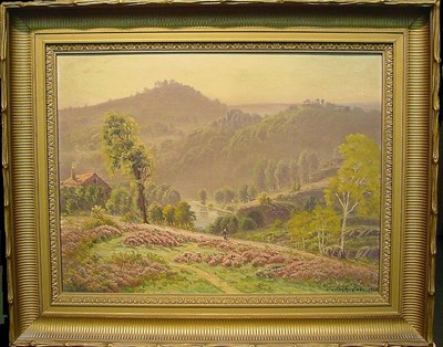 Lot 40 - Gaston Anglade French, 1854-1919 VALLEY...