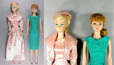 Lot 227 - Platinum Swirl Barbie Original hair ribbon,...