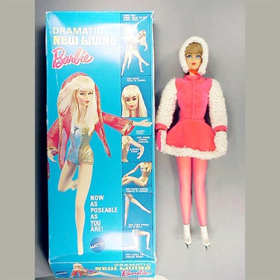 Lot 163 - Light Auburn Dramatic New Living Barbie In...