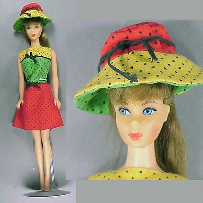 Lot 85 - Japanese Brunette Standard Barbie High color,...