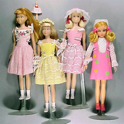 Lot 7 - Group of Three Skipper Dolls Comprising a...