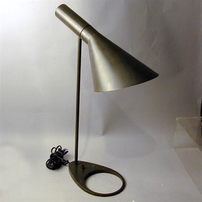 Lot 85 - Painted Metal Table Lamp Designed by Arne...