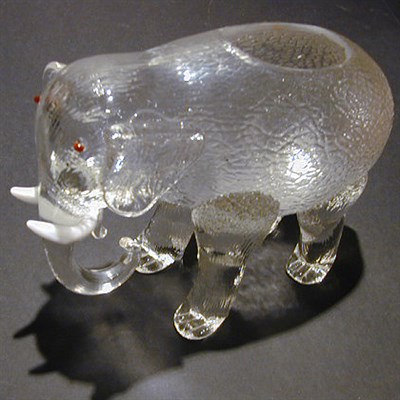 Lot 213 - Loetz Art Deco Glass Figural Vase Formed as an...