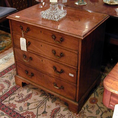 Lot 424 - Georgian Mahogany Metamorphic Commode