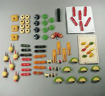 Lot 523 - Miscellaneous Group of Bakelite and Celluloid...