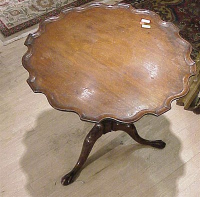 Lot 388 - George III Style Mahogany Tilt-Top Table