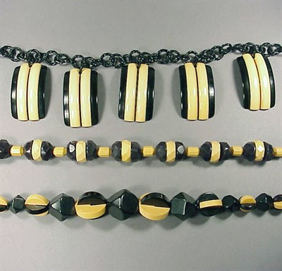 Lot 528 - Group of Three Bakelite and Celluloid...