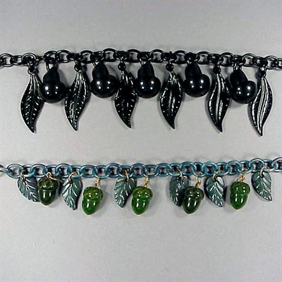 Lot 510 - Two Bakelite and Celluloid Necklaces One...