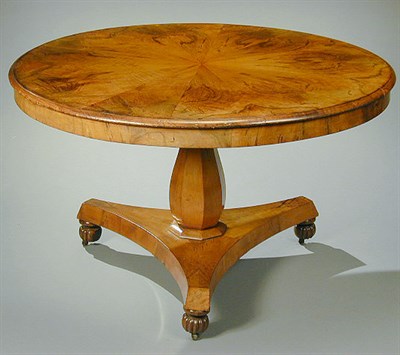 Lot 148 - William IV Yewwood Center Table
