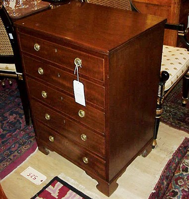 Lot 227 - George III Style Mahogany Chest of Drawers