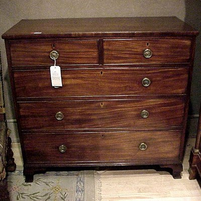 Lot 115 - George III Mahogany Chest of Drawers
