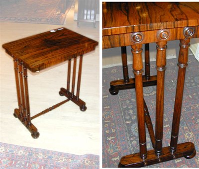 Lot 455 - Regency Rosewood Side Table Early 19th century...