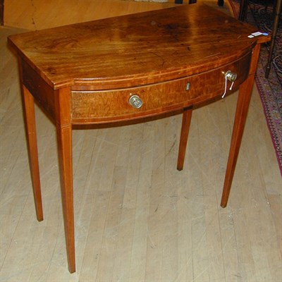 Lot 268 - George III Inlaid Mahogany Side Table Early...